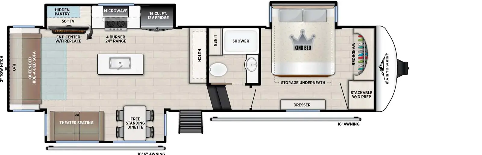295RL Floorplan Image